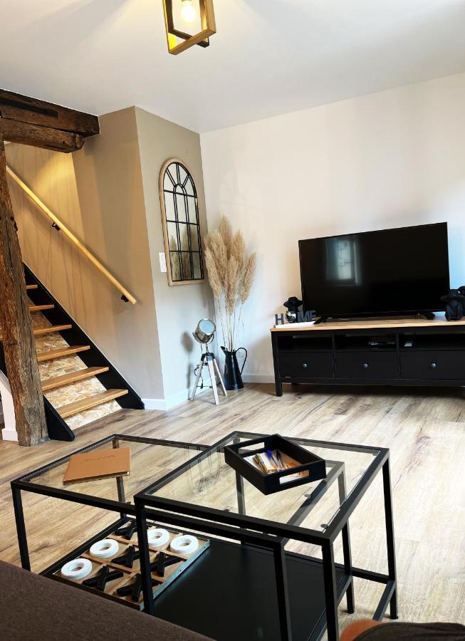 Le Duplex Leilighet Auxerre Eksteriør bilde